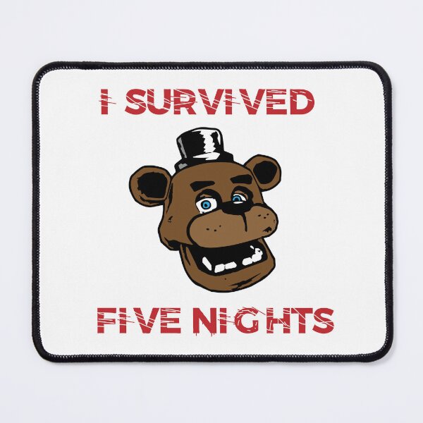 Item preview, I survied five nights - Five Nights at Freddy's designed and sold by SurtonDesign.