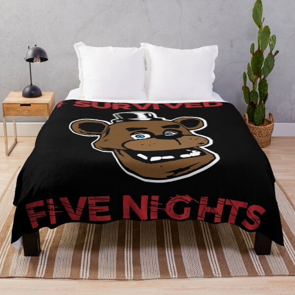 Item preview, I survied five nights - Five Nights at Freddy's designed and sold by SurtonDesign.