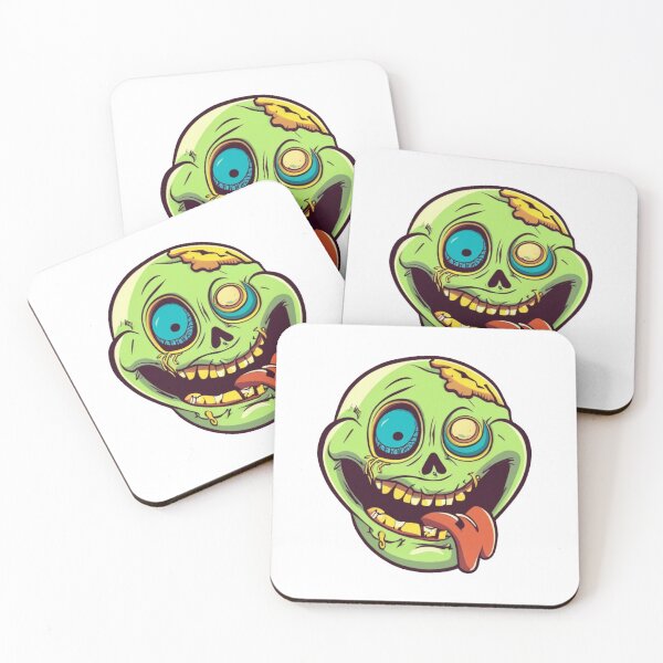 Item preview, Zombie smiling face designed and sold by PawelNature.