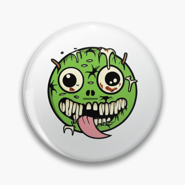 Item preview, Zombie smiling face designed and sold by PawelNature.