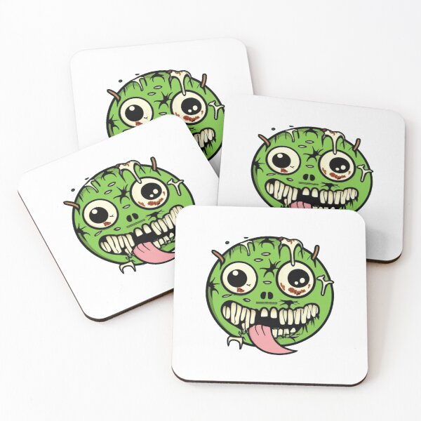 Item preview, Zombie smiling face designed and sold by PawelNature.