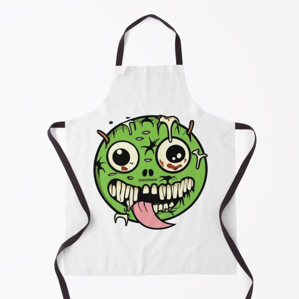 Item preview, Zombie smiling face designed and sold by PawelNature.