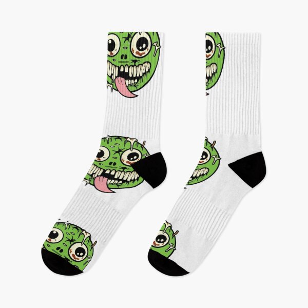 Item preview, Zombie smiling face designed and sold by PawelNature.
