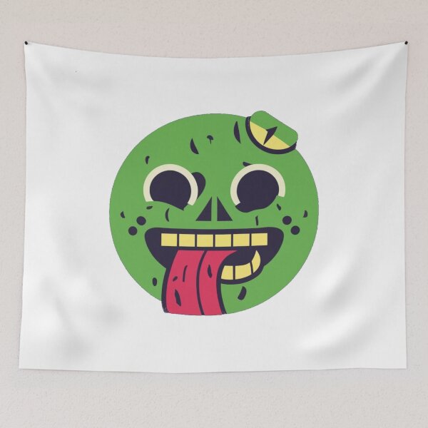 Item preview, Zombie smiley face designed and sold by PawelNature.