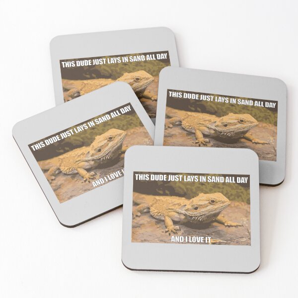 Item preview, Bearded Dragon in da sand designed and sold by Corner-Distro.