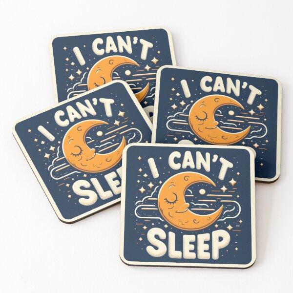 Item preview, I CAN'T SLEEP designed and sold by Rectoryprint.
