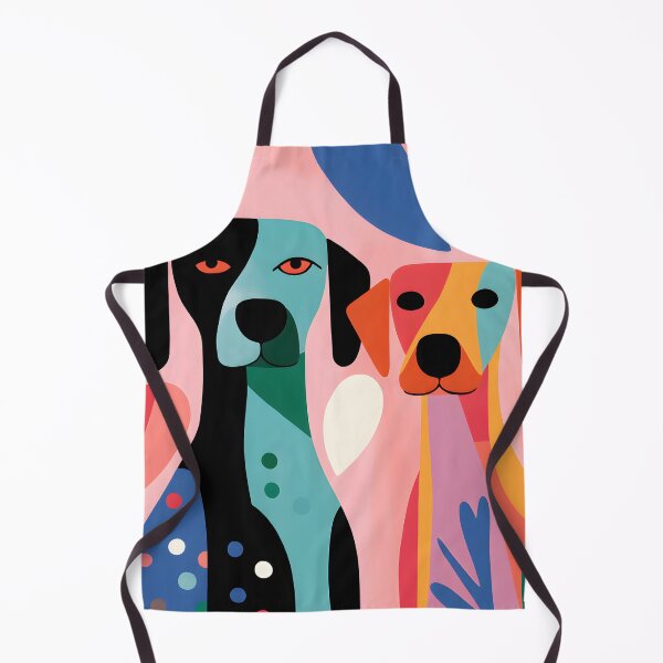 Artikelvorschau, Abstrakte Kunst im Hunde-Matisse-Stil in Pastellfarben. entworfen und verkauft von Fairytale-11.