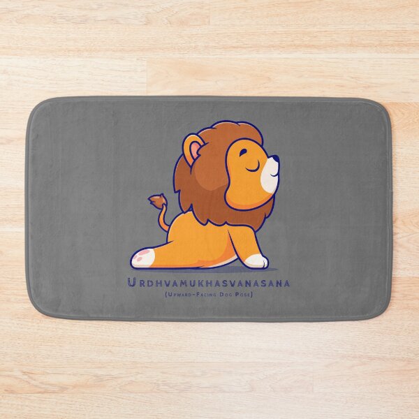 Item preview, Urdhva Mukha Svanasana | Yoga Pose : Baby Lion designed and sold by savasanaqueen.