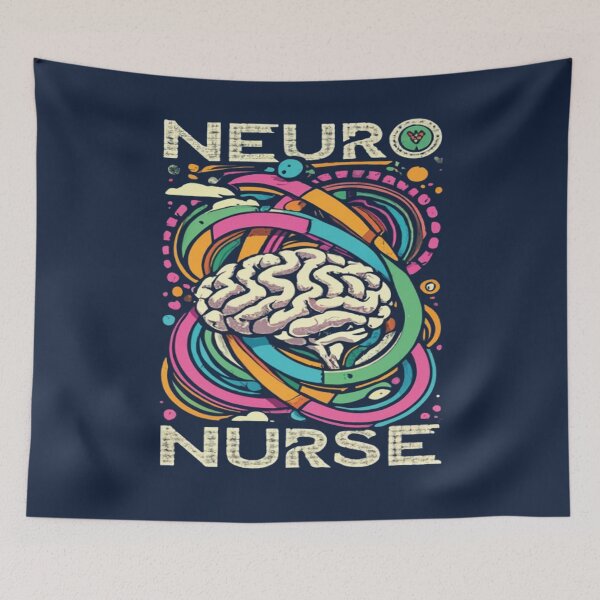 Item preview, Neuro Nurse Autistic Pride rainbow infinity Symbol designed and sold by UrbanGraphixs.