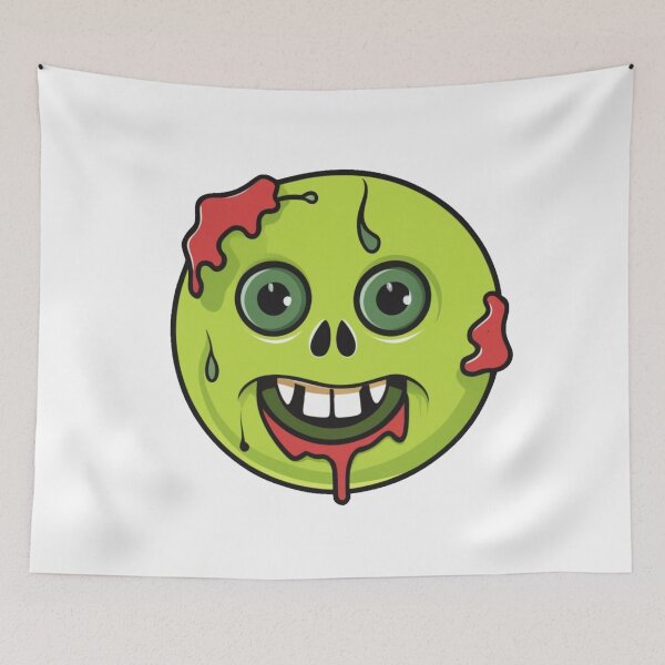 Item preview, Zombie smiley face designed and sold by PawelNature.