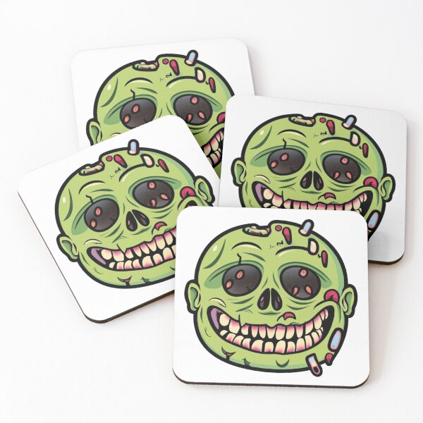 Item preview, Zombie smiley face designed and sold by PawelNature.