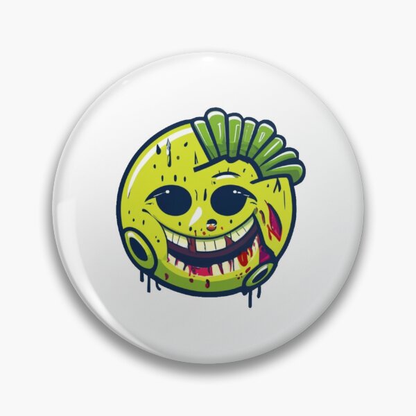 Item preview, Zombie smiling face designed and sold by PawelNature.
