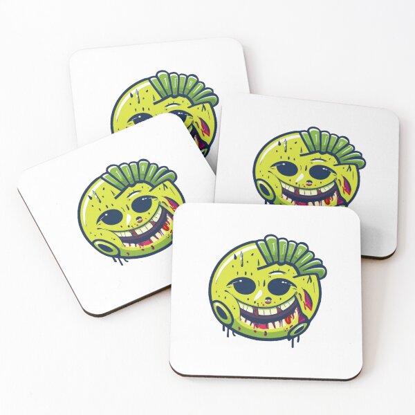 Item preview, Zombie smiling face designed and sold by PawelNature.