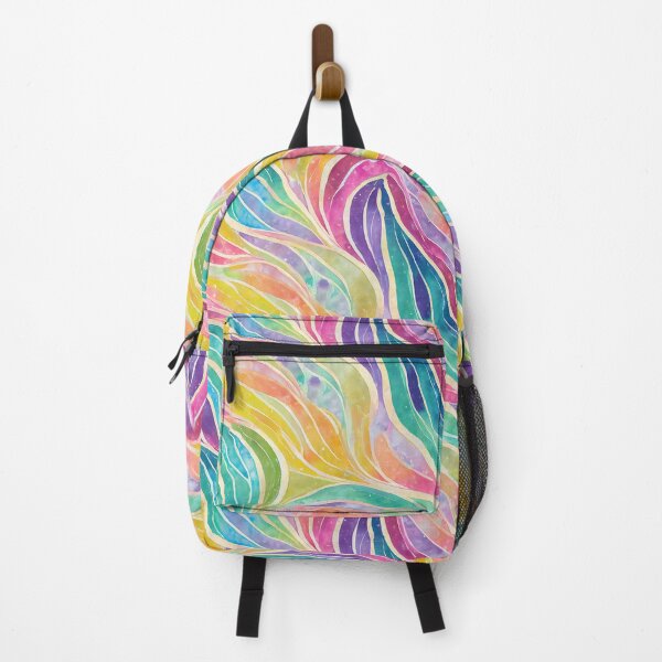 Item preview, Swirling Vibrant Neon Rainbow Marble designed and sold by craftyvixenart.