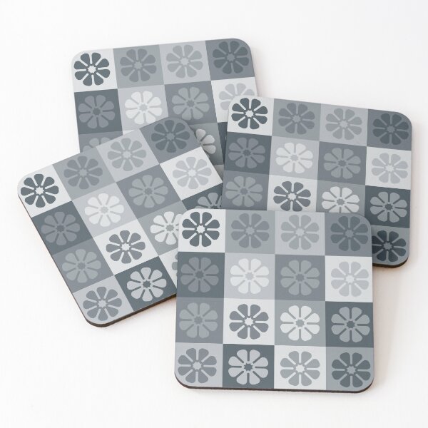 Item preview, Geometric Pattern: Amapola: Pebble designed and sold by Red Wolf.