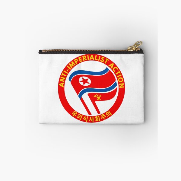 Item preview, Anti-imperialist Action, North Korea / WPK flags logo designed and sold by Rod-all-yoob.
