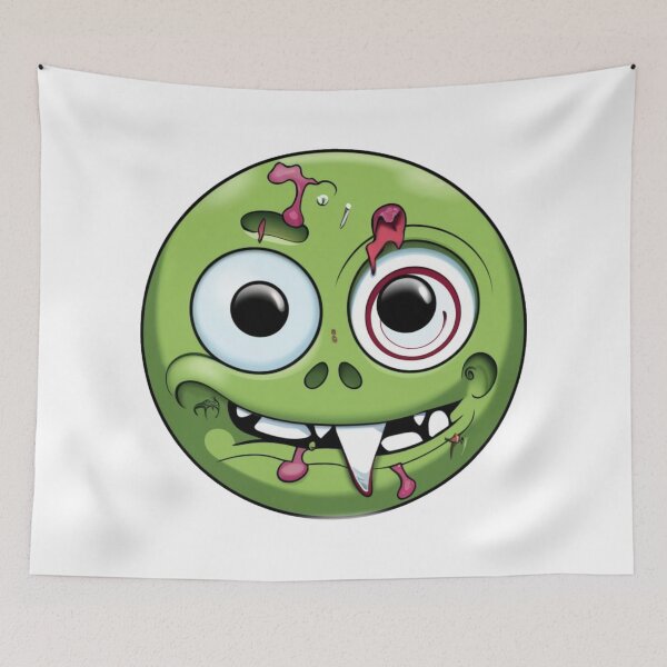 Item preview,  Zombie smiley face designed and sold by PawelNature.