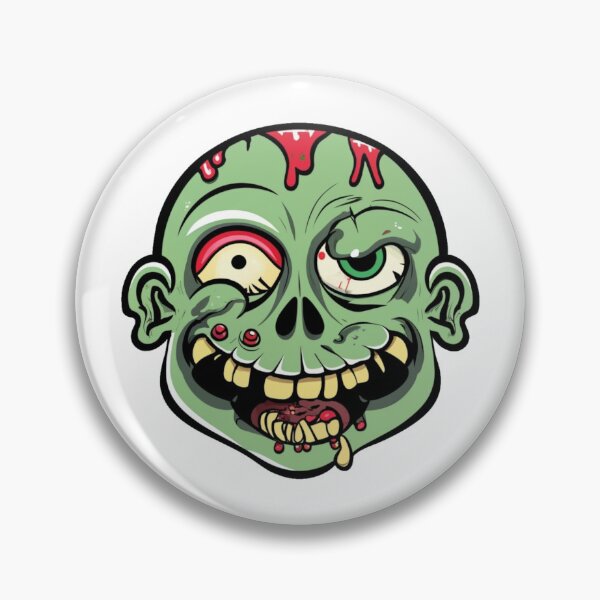 Item preview, Zombie smiley face designed and sold by PawelNature.