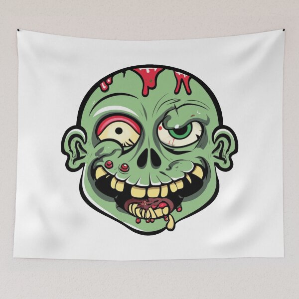 Item preview, Zombie smiley face designed and sold by PawelNature.