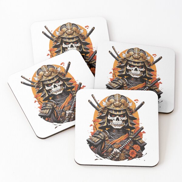Item preview, Skeletal Samurai: The Eternal Warrior designed and sold by Slap Happy.