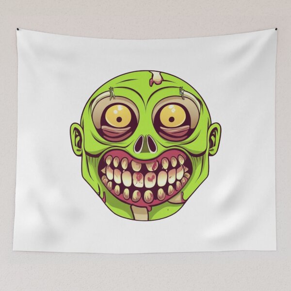 Item preview, Zombie smiley face designed and sold by PawelNature.