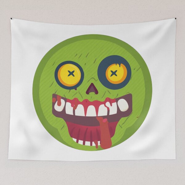Item preview, Zombie smiley face designed and sold by PawelNature.