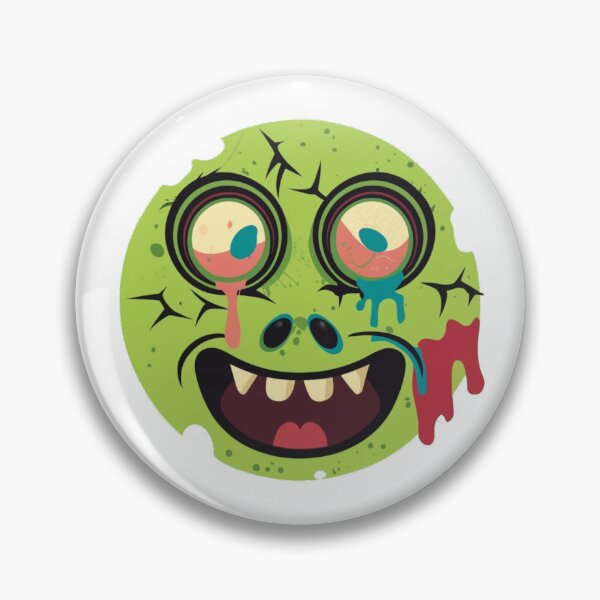 Item preview, Zombie smiley face designed and sold by PawelNature.