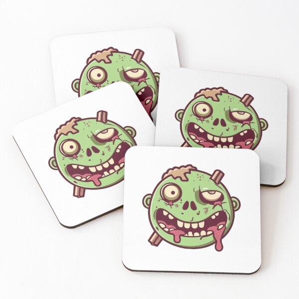 Item preview, Zombie smiling face designed and sold by PawelNature.