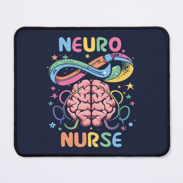 Item preview, Neuro Nurse Autistic Pride rainbow infinity Symbol designed and sold by UrbanGraphixs.
