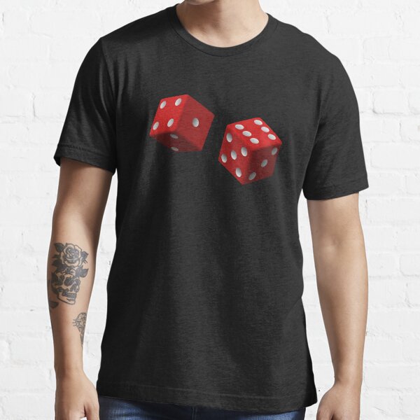 "Red Dice" Tshirt for Sale by GeneralHooHa Redbubble gambling t