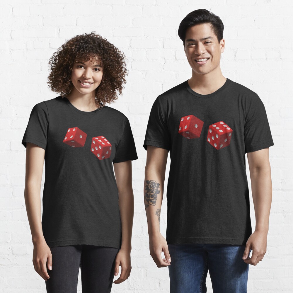 "Red Dice" Tshirt for Sale by GeneralHooHa Redbubble gambling t