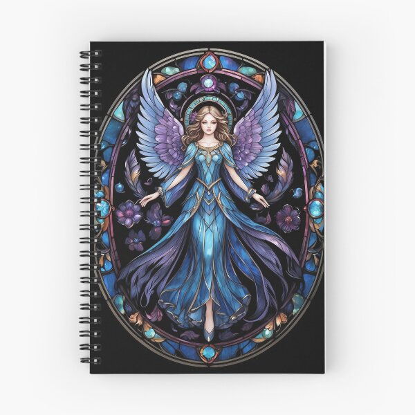 Aperçu de l'œuvre Motif d'ange en vitrail créée et vendue par Desfix.