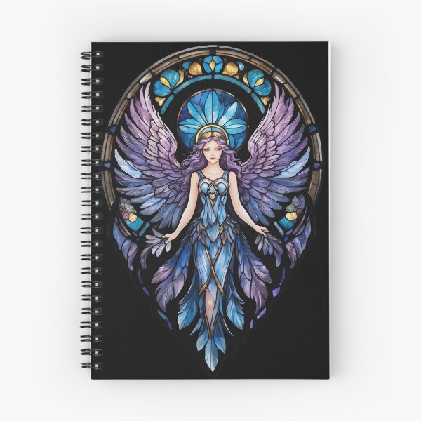 Aperçu de l'œuvre Motif d'ange en vitrail créée et vendue par Desfix.