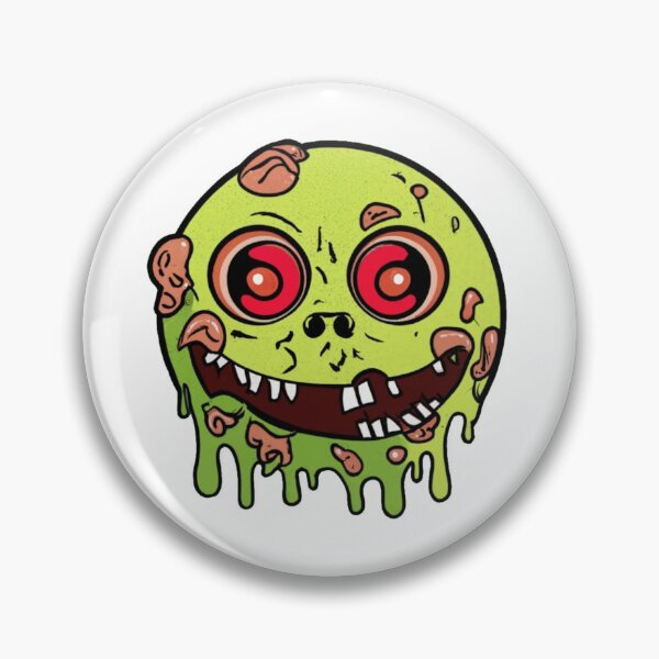 Item preview, Zombie smiling face designed and sold by PawelNature.