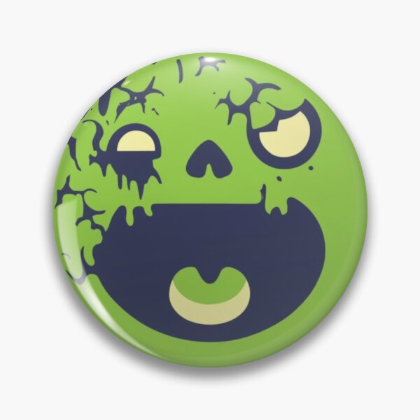 Item preview, Zombie smiling face designed and sold by PawelNature.