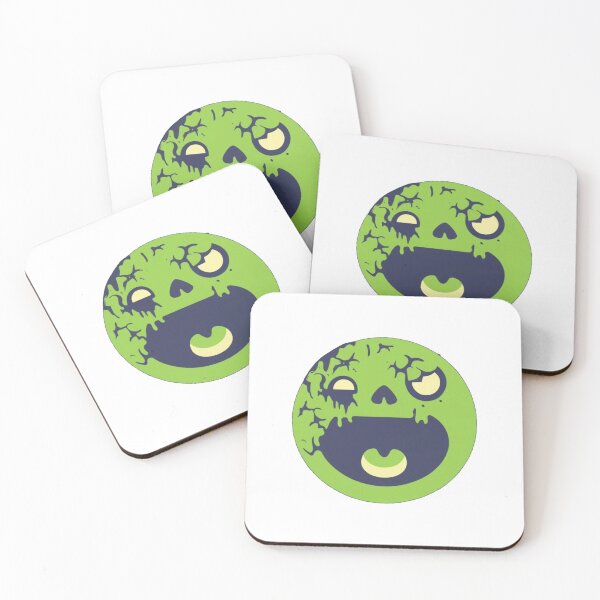 Item preview, Zombie smiling face designed and sold by PawelNature.
