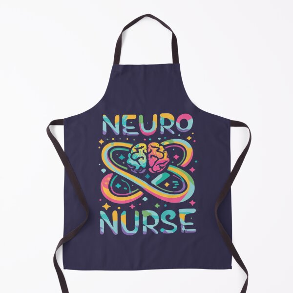 Item preview, Neuro Nurse Autistic Pride rainbow infinity Symbol designed and sold by UrbanGraphixs.
