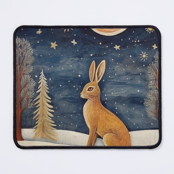 Item preview, Moonlit Reverie: The Hare's Serenity designed and sold by thewandswant.
