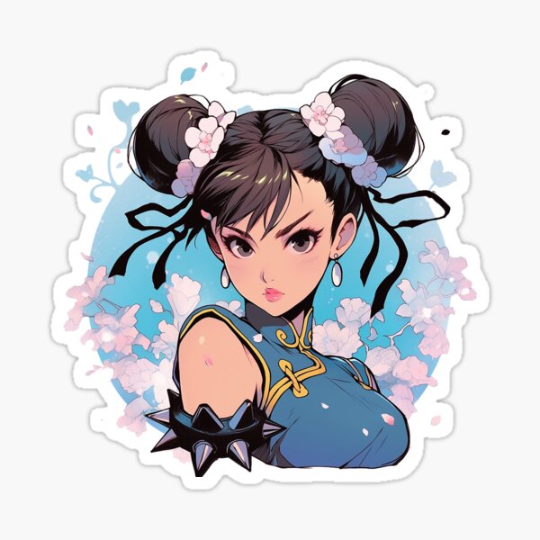 Sticker Cammy Street Fighter 6 CAPCOM40th×B-SIDE LABEL - Meccha Japan