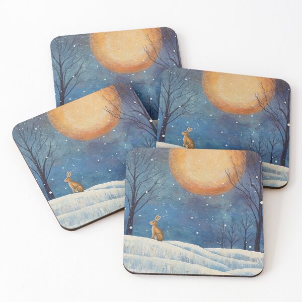 Item preview, Moonlit Reverie: The Hare's Serenity designed and sold by thewandswant.