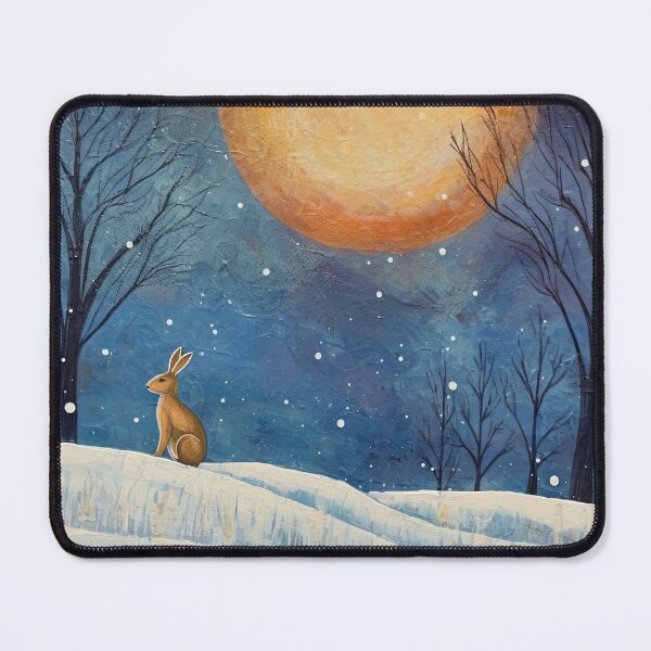 Item preview, Moonlit Reverie: The Hare's Serenity designed and sold by thewandswant.