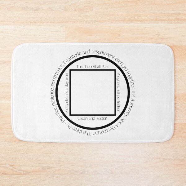 Item preview, NA Slogans Narcotics Anonymous Slogans in Symbol  designed and sold by Simea8.