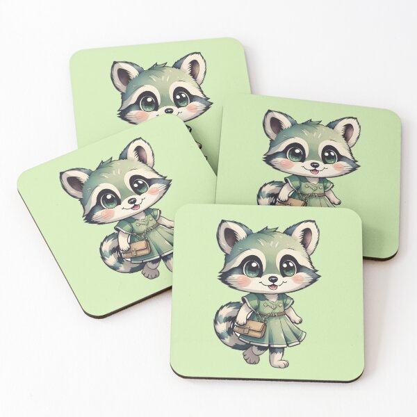 Item preview, Green raccoon girl designed and sold by Nolan6.