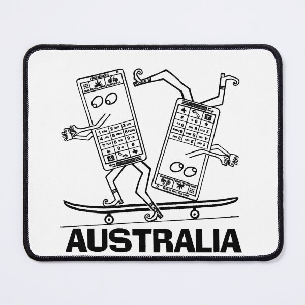 Item preview, AUSTRALIA ~ CELL-PHONES ~ SKATEBOARDING ~ (V-8-36) designed and sold by RodeoMalibu.