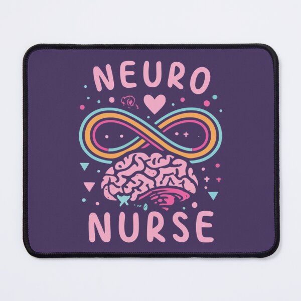 Item preview, Neuro Nurse Autistic Pride rainbow infinity Symbol designed and sold by UrbanGraphixs.