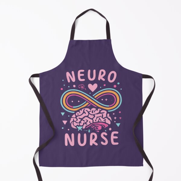 Item preview, Neuro Nurse Autistic Pride rainbow infinity Symbol designed and sold by UrbanGraphixs.