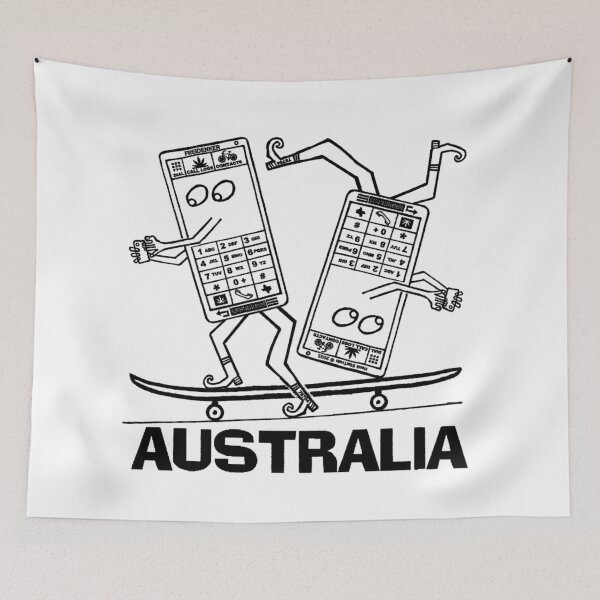 Item preview, AUSTRALIA ~ CELL-PHONES ~ SKATEBOARDING ~ (V-8-36) designed and sold by RodeoMalibu.
