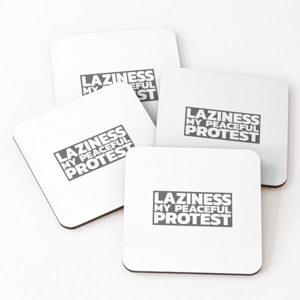 Item preview, Laziness: My Peaceful Protest designed and sold by LeizyShop.
