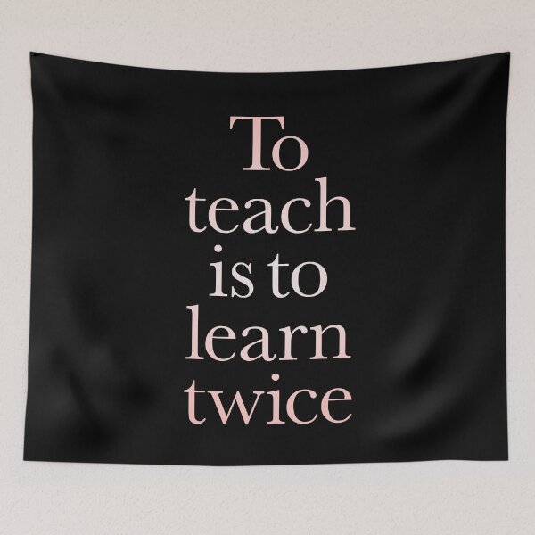 Item preview, To teach is to learn twice. v.2 designed and sold by x1brett.