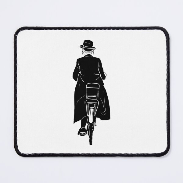 Item preview, Orthodox Jew riding a bike designed and sold by Ekaterina Khozatskaya.